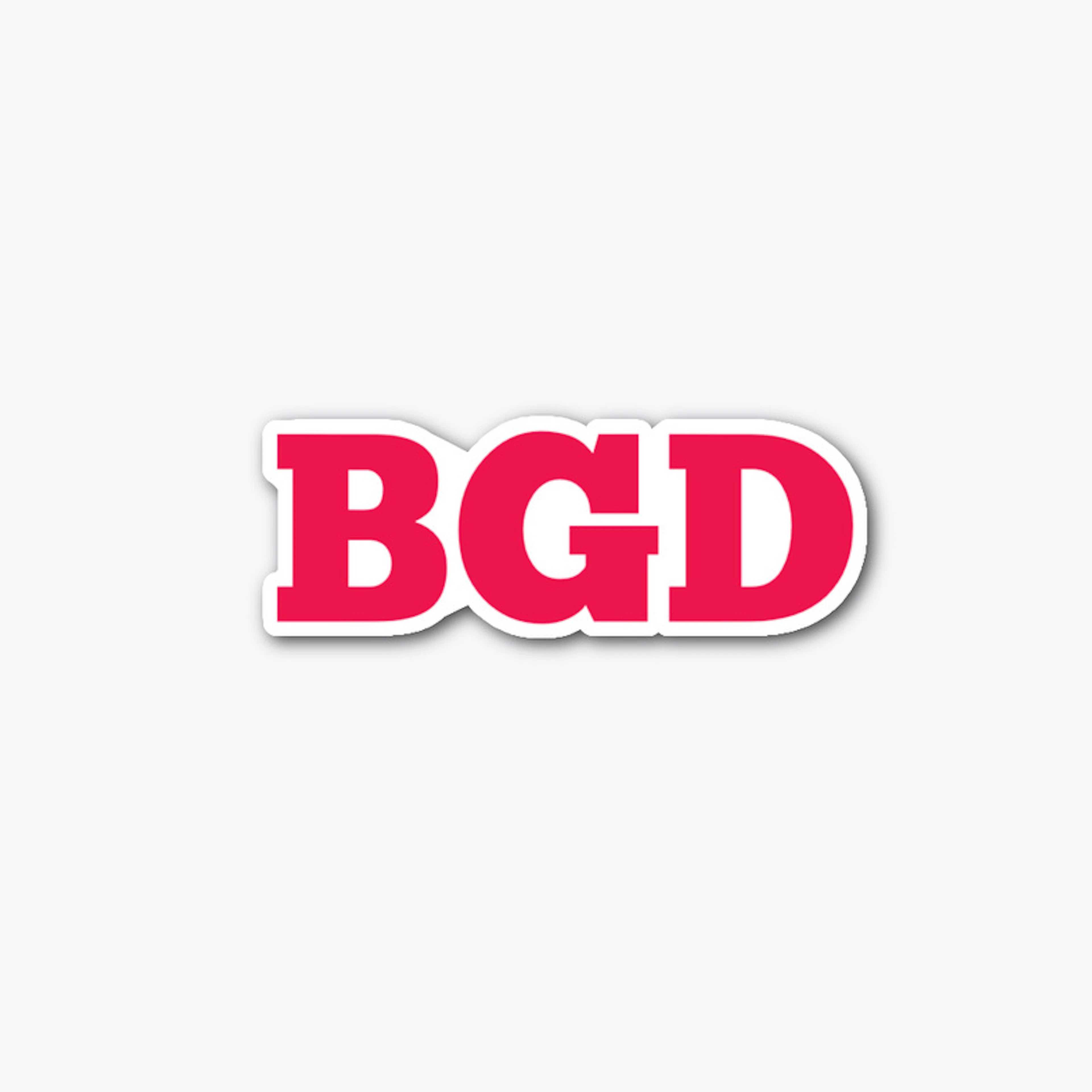 BGD Sticker